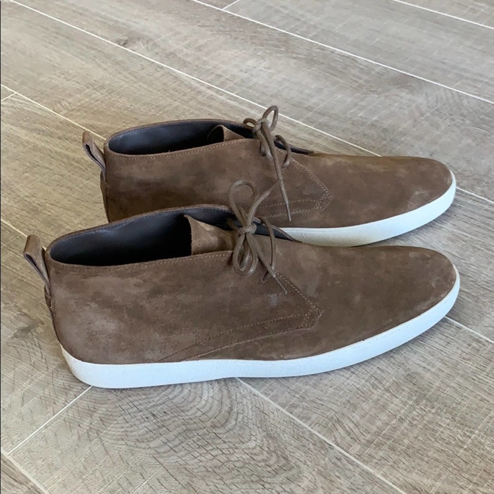 Tod’s Brown Suede Desert Lace Up Boots Men's Size UK 11.5 or US 12.5